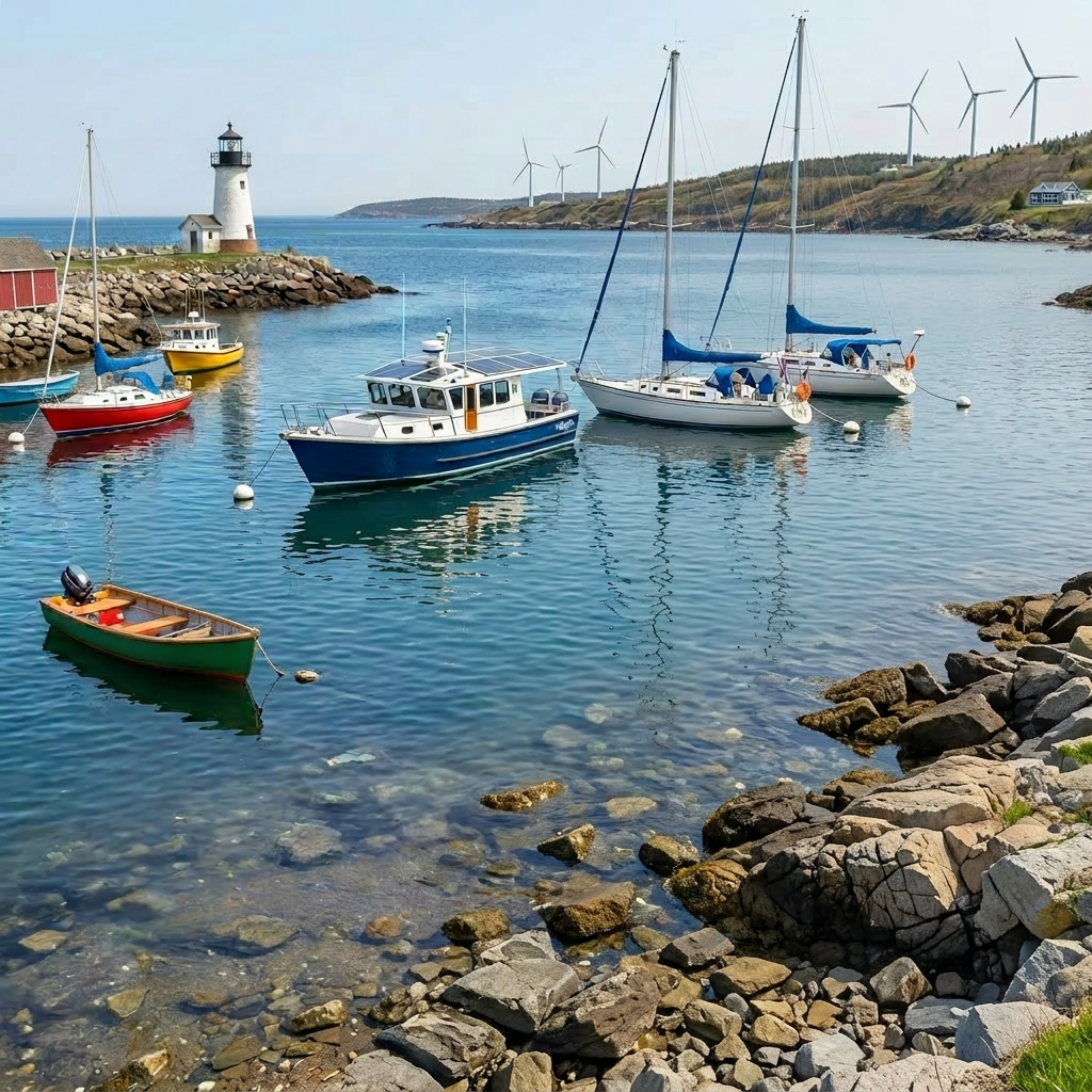 Volunteers cleaning ocean shoreline and attending environmental workshop at harbor event